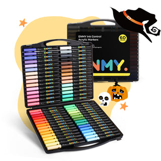 60 Colors Direct Liquid Acrylic Paint Marker