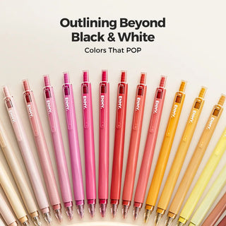 ENMY colored gel pens for colorful journaling, planners, and school notes