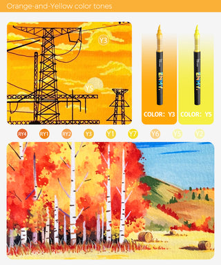 ENMY Individual Acrylic Paint Marker Pen（Free shipping for three markers or more）