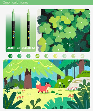 ENMY Individual Acrylic Paint Marker Pen（Free shipping for three markers or more）