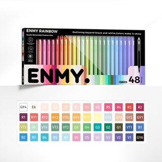Enmy Fine liner,Colored Gel Pens,Colorful Pens for Journaling, Teacher School Supplies
